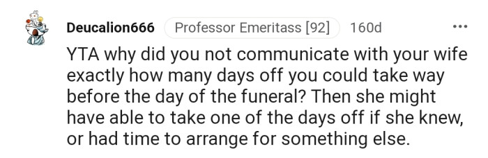 Maybe a little more communication would have solved this