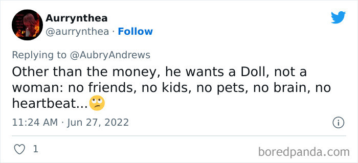 28. He just wants a doll