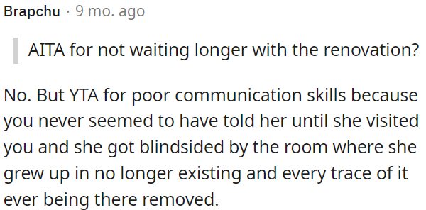 OP is in the wrong for not communicating properly.