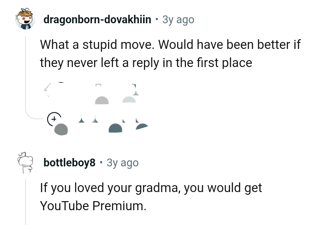 They should not have replied in the first place