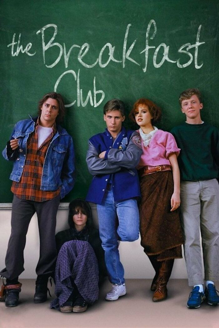 5. The Breakfast Club, 1985