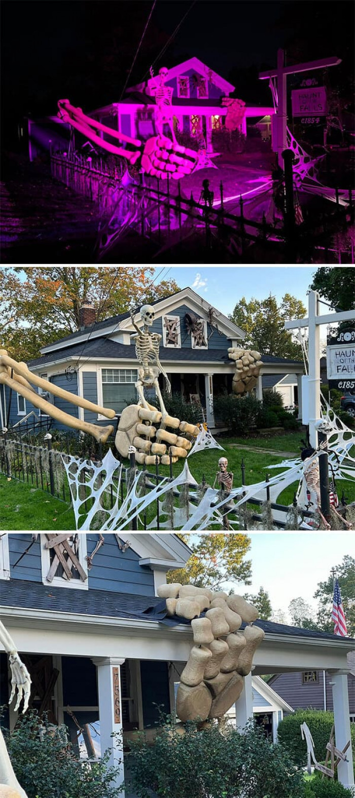 We give these individuals props because we can't imagine how long it took them to set this up.