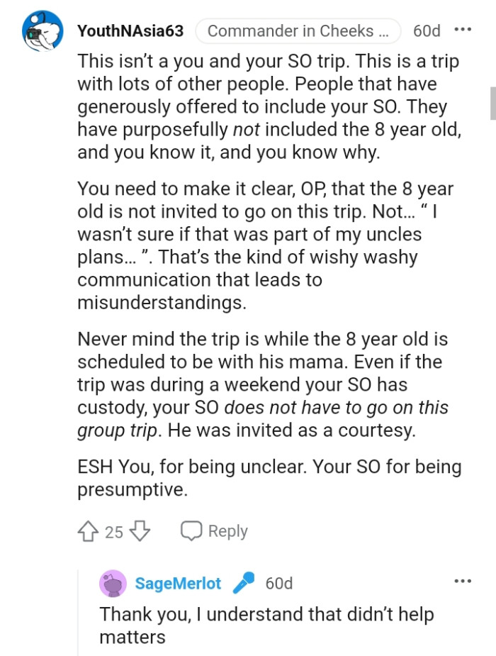 The OP needs to make it clear