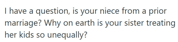 It’s the kind of question that reveals what many were thinking—that the favoritism feels too personal to ignore.