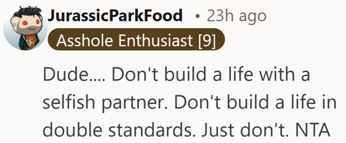 Feeling supported by a partner often comes down to small choices like this.