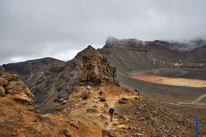 Tongariro Alpine Crossing, New Zealand - 12 Miles