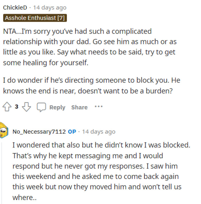 There was a little confusion in the comments, and many people had a lot to say, so OP provided the responses they were looking for.