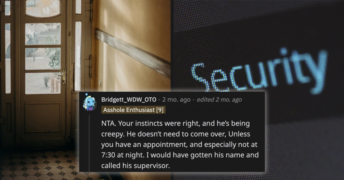 Female Homeowner Calls The Security Salesman 'Creepy' After He Showed Up At Her House At 7:30 PM To Sell Her Service She Already Declined Six Times Before