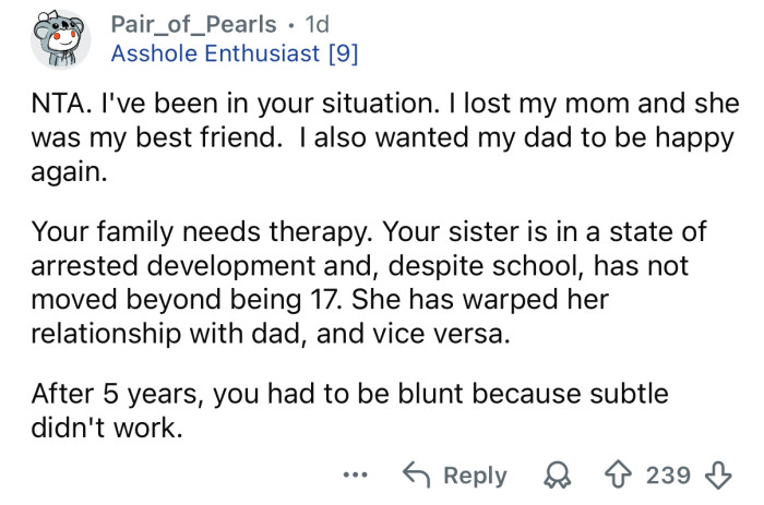 You did what you had to do.