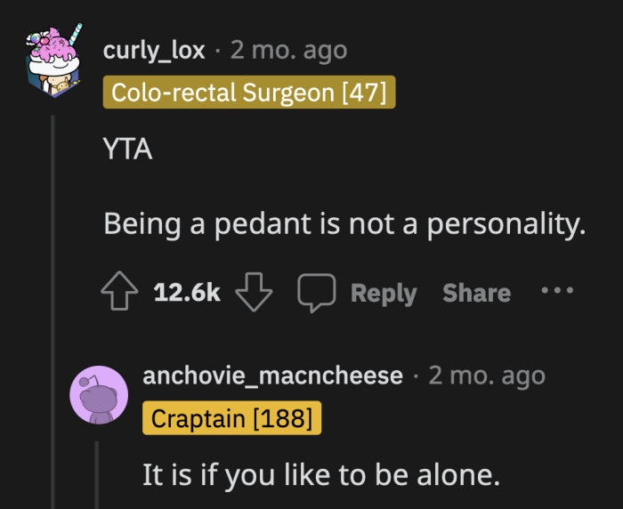 Hopefully, he can find a way for those fun facts to keep him warm at night.