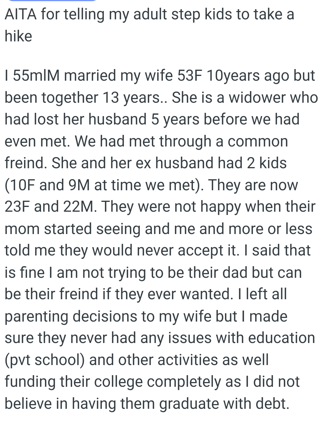 And the story kicks off...