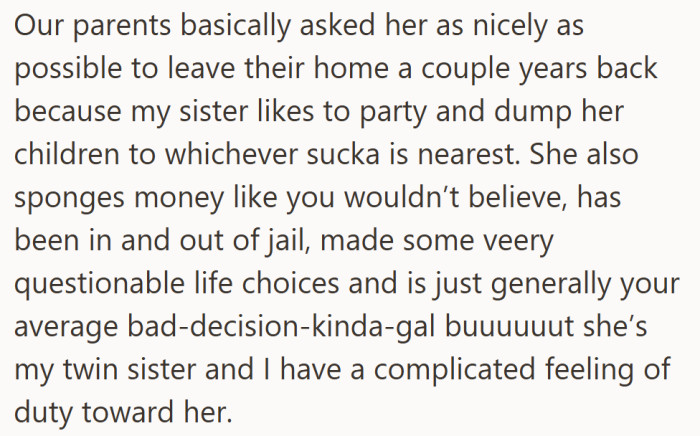 Every family has a “free spirit,” but this one seems to come with a whole storm warning label.