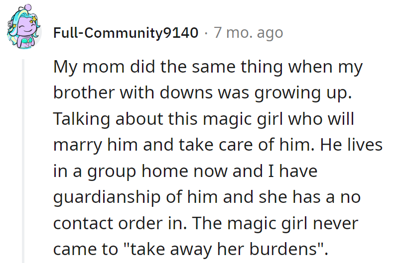 Reality check: fairy tales don't always come true!