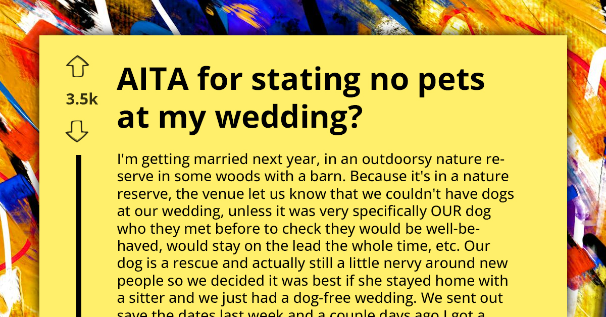 Bride Refuses To Allow Cousin's Unruly Dog At Wedding, Family Accuses Her Of Being 'Bridezilla'