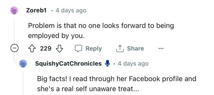 We’re pretty sure that no one wants to work for such an employer