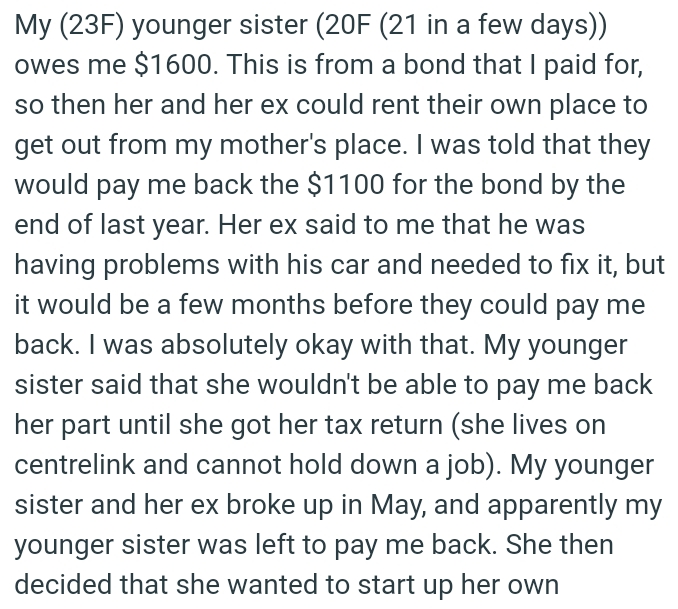 She and Her Ex Needed to Rent Their Own Place to Move Out of Their Mother's House