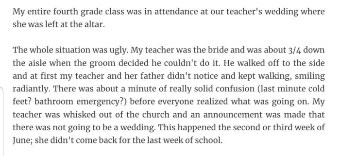 5. No one could have seen this coming