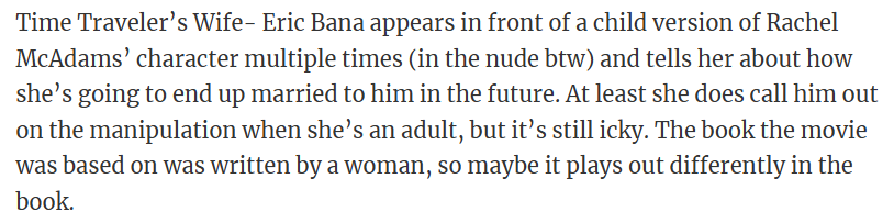 Time Traveler’s Wife