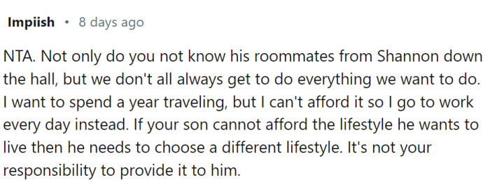 OP doesn't know these people