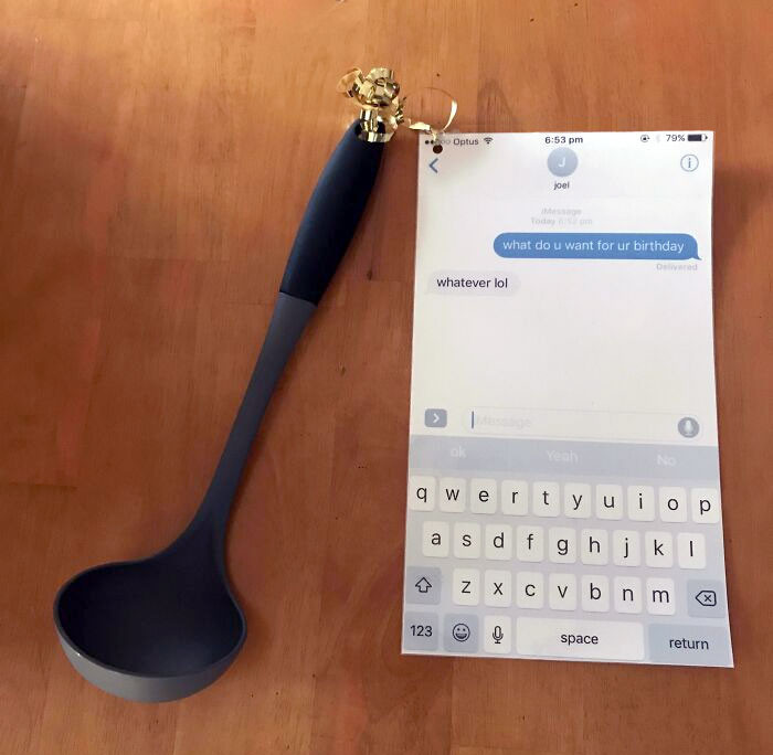 13. When your family decides to surprise you literally.