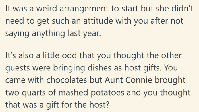 The whole situation feels like a comedy of mixed signals that somehow turned into a lecture no one asked for.