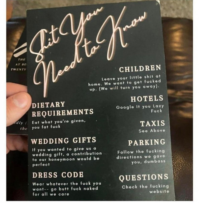 6. This Lovely Wedding Invite