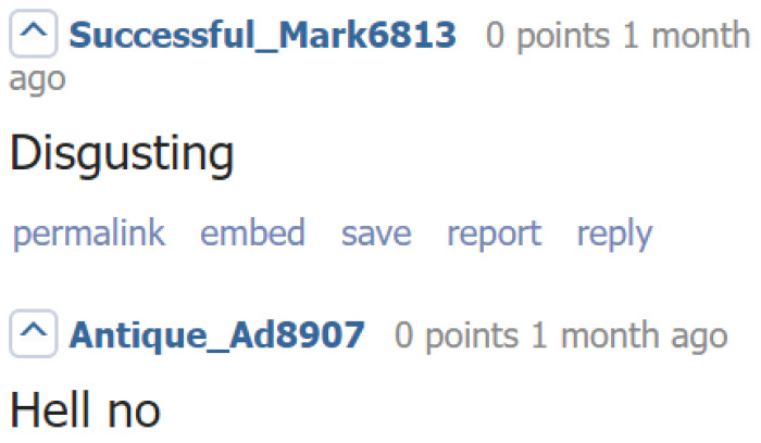 There Were Also People Who Were Disgusted with the Roommate