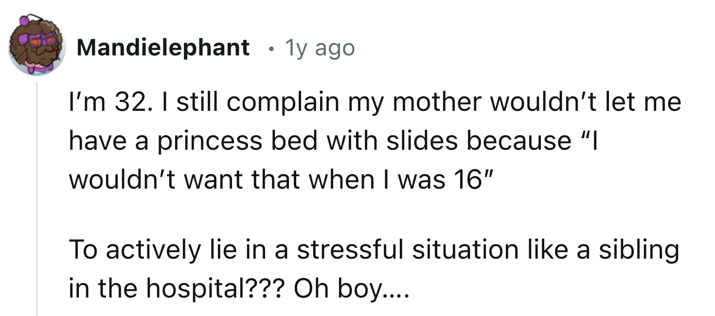 32-Year-Old Redditor Still Complains to His Mother Over a Broken Promise