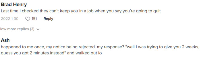 They cannot force you to stay