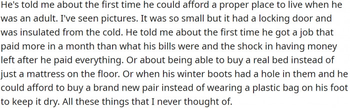 Both of his parents used physical punishment and were incarcerated some of the time. He often went hungry and never had adequate clothing for the winter.