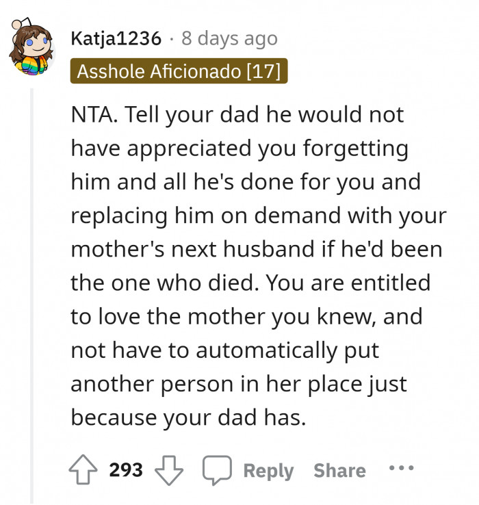 5. I think this will somehow wake his dad's consciousness.