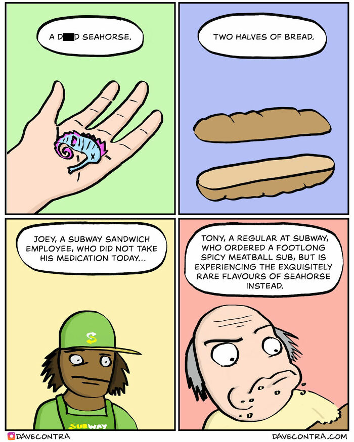 25. Seahorse footlong