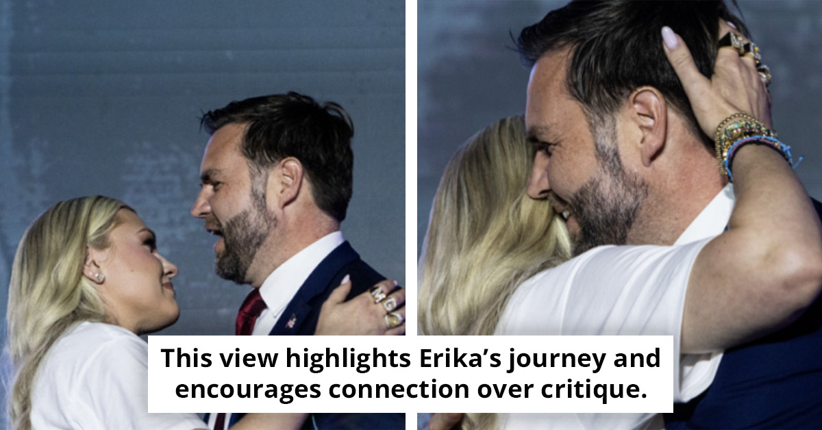 Erika Kirk Critiques JD Vance Embrace Deemed 'Inappropriate' for Resemblance to Charlie Kirk