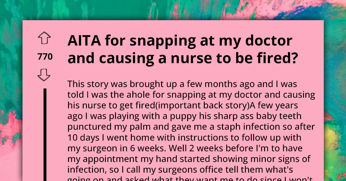 Man Snaps At Doctor For Blaming Him For Medical Mistake, Gets The Nurse Responsible Fired