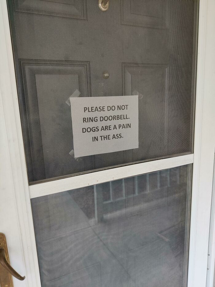 17. An encounter with blunt people.