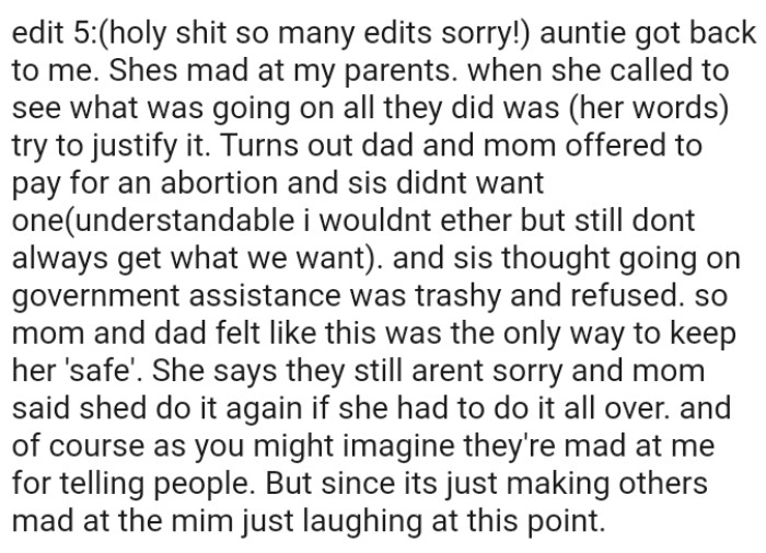 And the final part...