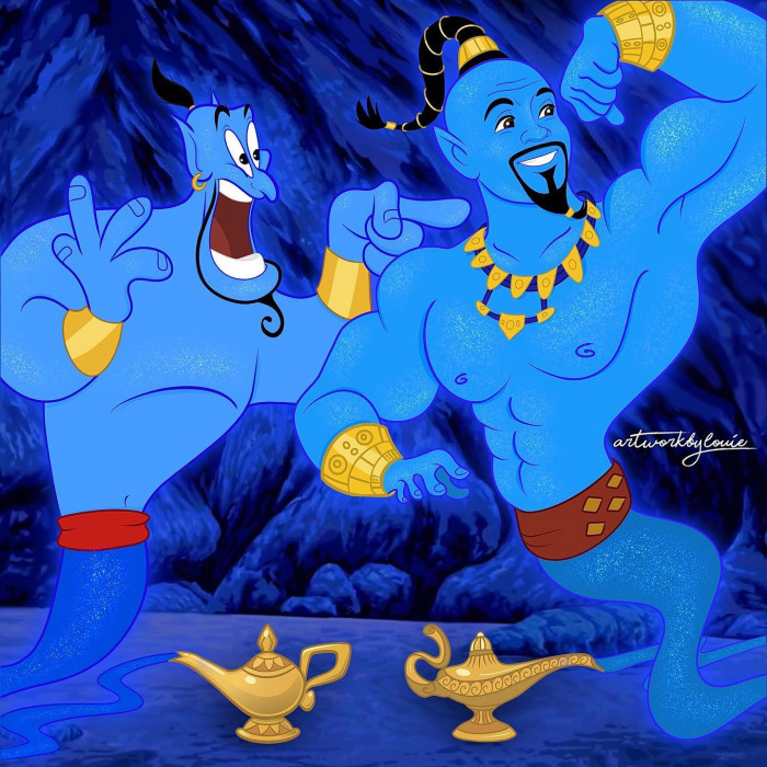 4. This is actually one of my favorite comparisons. I mean, these two are hilarious, and seeing them side by side is seriously too great.