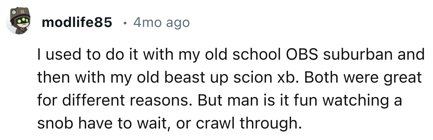 Parking With Old School Suburban Car