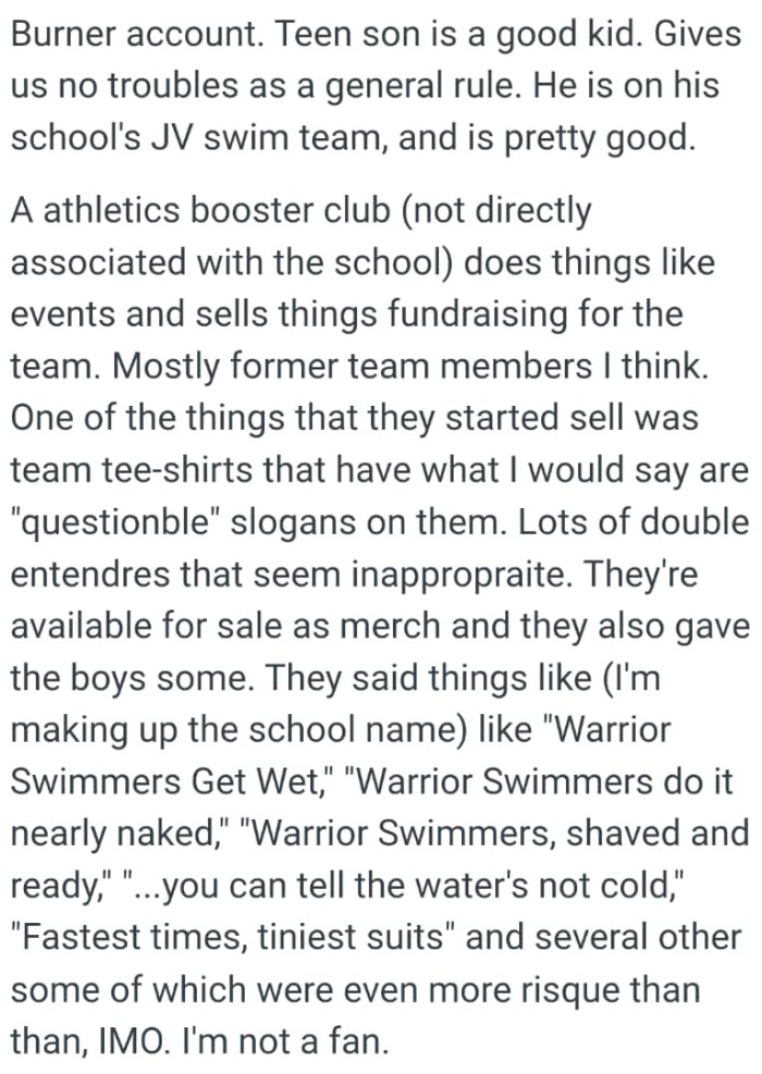 The OP kicks off the story saying...