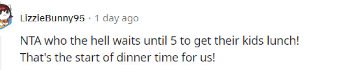 People were appalled by the way the dad was handling his children and ensuring that they were fed. It's quite odd how long it took him to feed them.