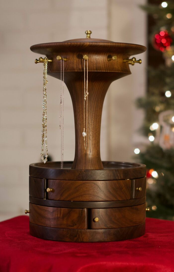 "Made My Wife A Jewelry 'Box' For Christmas"