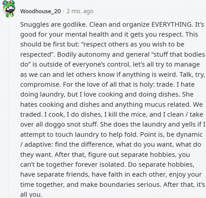 26. This are all pretty solid advice for building the relationship you want with the person you love