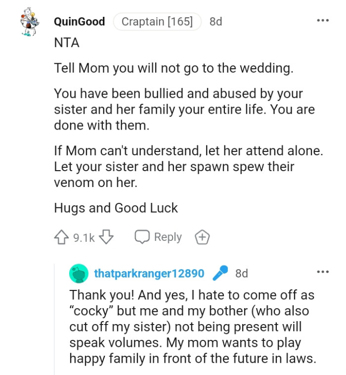 You have been bullied and abused