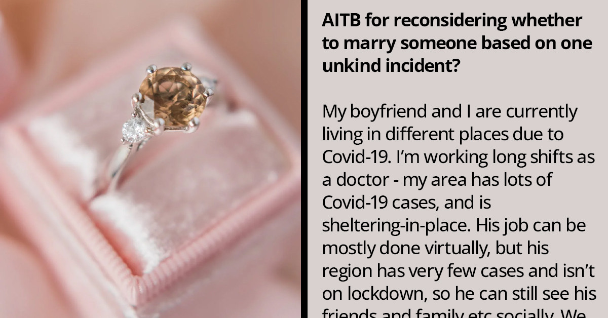 Woman Is Second Guessing Her Relationship Over A Minor Incident, Redditors Convince Her It Wasn't Minor At All