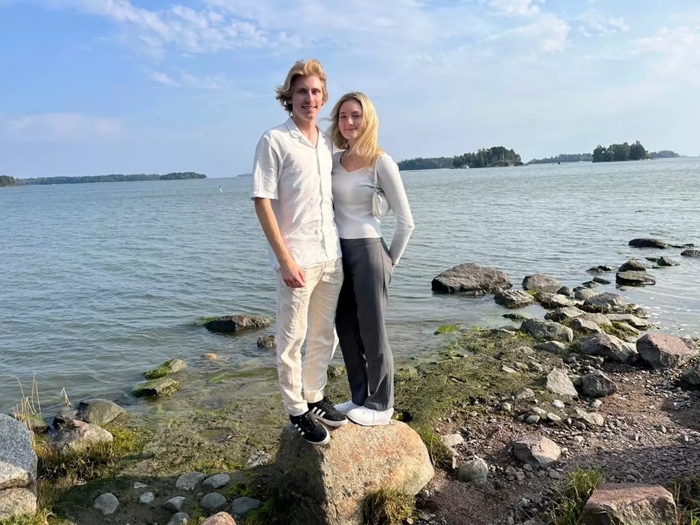 Oliver Russell and Helena Tomaszewska made an unusual investment by purchasing an island in Finland.