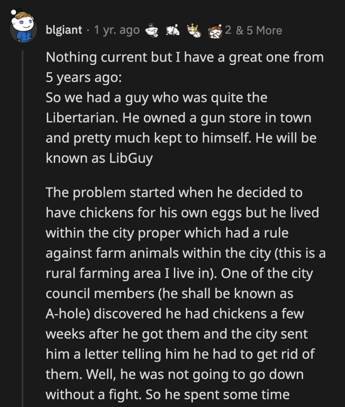 5. This is the only Chicken Scandal you need to read about!