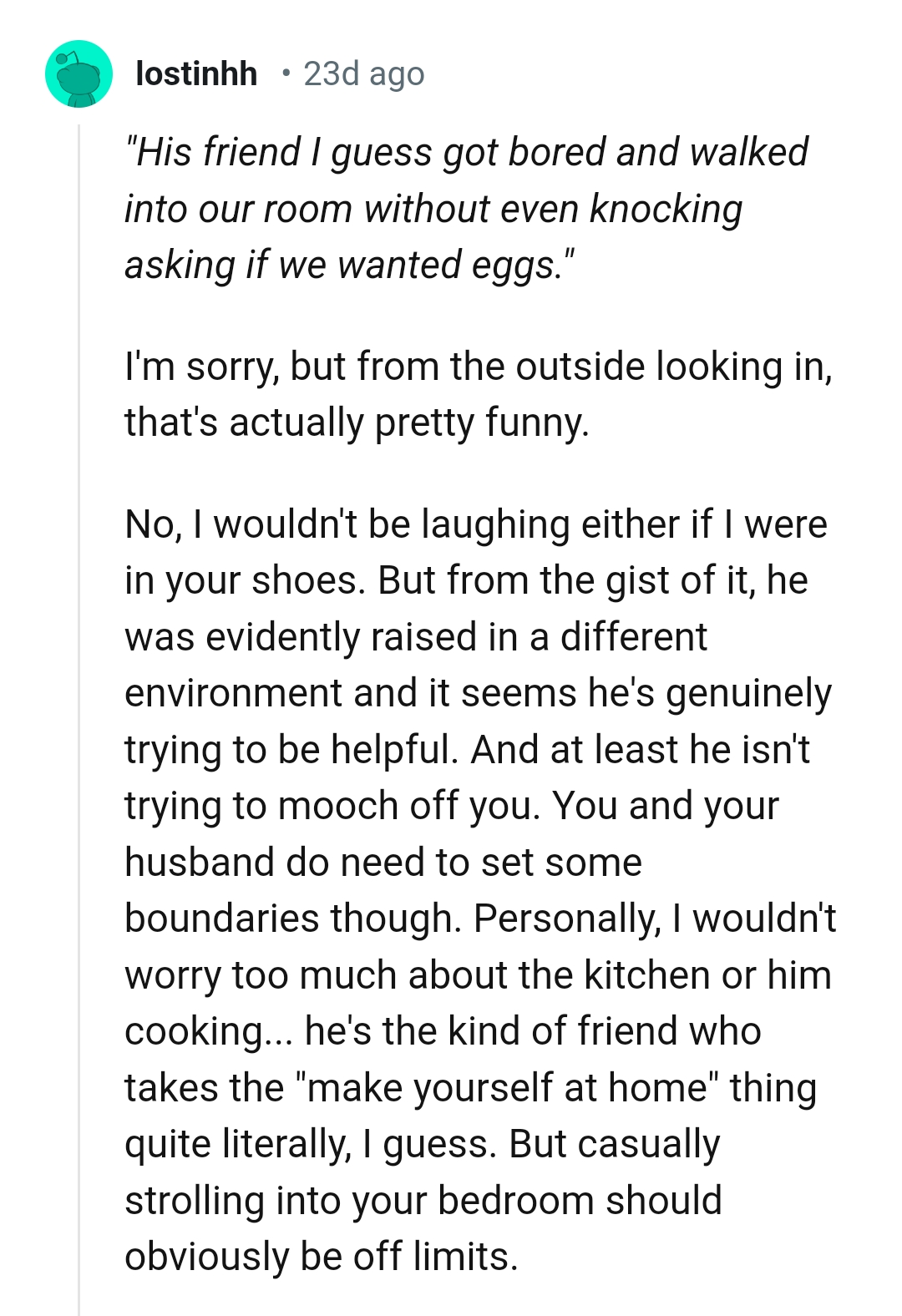 They Do Need to Put Some Boundaries