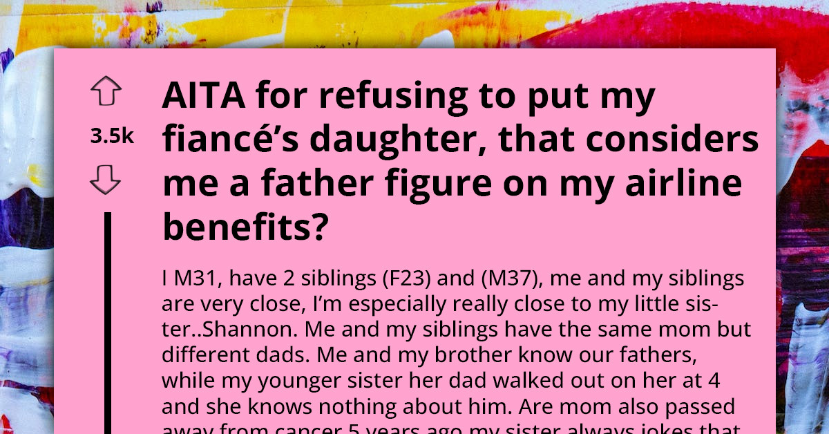 Airline Executive Faces Dilemma Over Flight Benefits Between Sister And Fiancée's Daughter