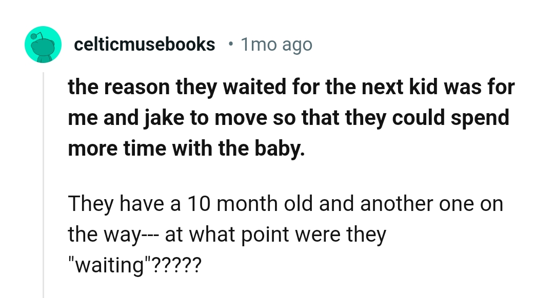 At what point were they actually waiting?