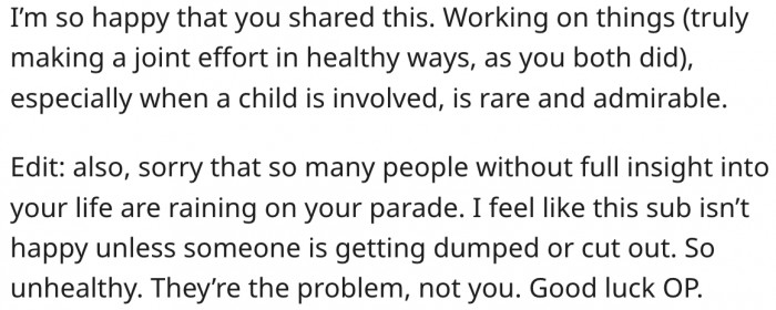 10. It is good to work on a relationship rather than end it.